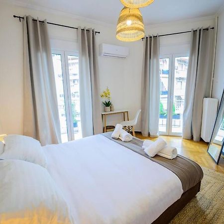 Boho Luxury 2 Bedroom Apartment, Acropolis Museum View Athen Exterior foto