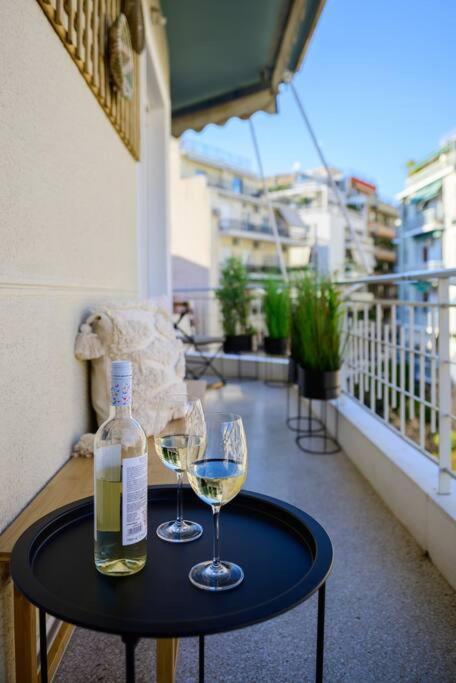 Boho Luxury 2 Bedroom Apartment, Acropolis Museum View Athen Exterior foto