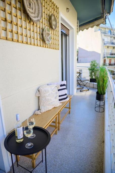 Boho Luxury 2 Bedroom Apartment, Acropolis Museum View Athen Exterior foto