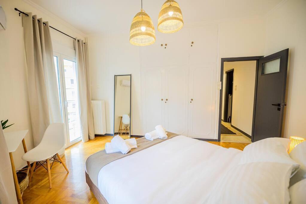 Boho Luxury 2 Bedroom Apartment, Acropolis Museum View Athen Exterior foto
